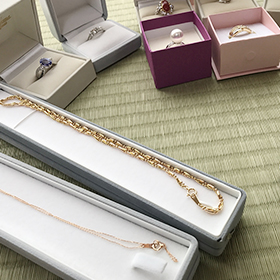 サイズが変わったり変形してしまった指輪やネックレス